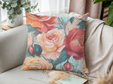 Garden Roses in Bloom Decorative Pillow | Bloom + Bourbon Collection