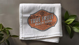 True Fruit Peach Soda Tea Towel — Charleston Kitchen
