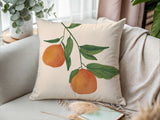 Sweet Citrus Stem – Southern Botanical Decorative Pillow