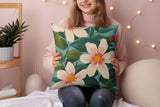 Magnolia Social – Southern Floral Decorative Pillow