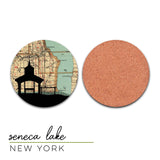 Seneca Lake, New York | Landmark | Coaster Set