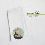 Seneca Lake, New York | Landmark | Tea Towel