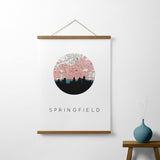Springfield, Illinois | Landmark | Art Print
