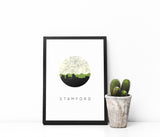 Stamford, Connecticut | Landmark | Art Print