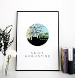 St Augustine, Florida | Landmark | Art Print