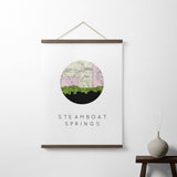 Steamboat Springs, Colorado | Landmark | Art Print
