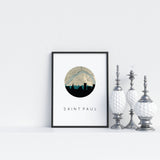 St Paul, Minnesota | Landmark | Art Print