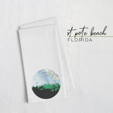 St Pete Beach, Florida | Landmark | Tea Towel