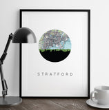 Stratford, Connecticut | Landmark | Art Print