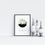 Teaneck, New Jersey | Landmark | Art Print