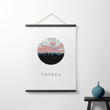 Topeka, Kansas | Landmark | Art Print