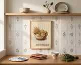 Give Us This Day Art Print | From the Table | Praise + Gratitude Collection