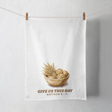 Give Us This Day Tea Towel | Taste + See Collection | Praise + Gratitude