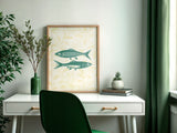 Two Fish Art Print | From the Table | Praise + Gratitude Collection