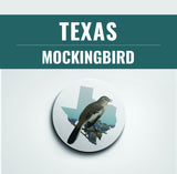 Texas State Bird | Flora & Fauna Coaster Set