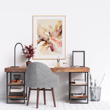 Desert Bloom I — Dust + Denim Botanical Print