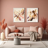 Desert Bloom II — Dust + Denim Botanical Print