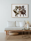 Texas Women Wall Art Print – Honky Tonk Trio