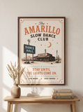 Amarillo Slow Dance Club — Art Print | Dust + Denim