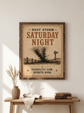 Dust Storm Saturday Night — Art Print | Dust + Denim