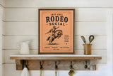 Last Call Rodeo Social — Art Print | Dust + Denim