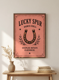 The Lucky Spur Dance Hall + Saloon — Art Print | Dust + Denim