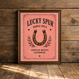 The Lucky Spur Dance Hall + Saloon — Art Print | Dust + Denim
