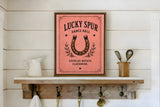 The Lucky Spur Dance Hall + Saloon — Art Print | Dust + Denim