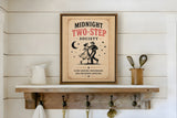 Midnight Two Step Society — Art Print | Dust + Denim