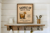 Saddle Up Social Hour — Art Print | Dust + Denim