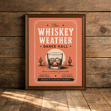 Whiskey Weather Dance Hall — Art Print | Dust + Denim