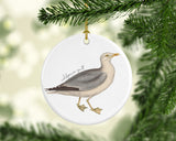 Utah State Bird | Flora & Fauna Ornament