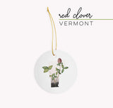 Vermont State Flower | Flora & Fauna Ornament