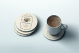 Vermont Blackberry Jam Ceramic Coaster Set – Cedar Hollow Preserves | Cider + Cedar | Paperfinch