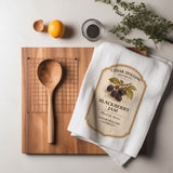 Vermont Blackberry Jam Kitchen Tea Towel – Cedar Hollow Preserves | Cider + Cedar | Paperfinch