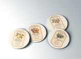 Vermont Blackberry Jam Ceramic Coaster Set – Cedar Hollow Preserves | Cider + Cedar | Paperfinch