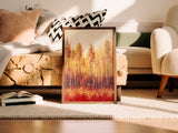 Amber Grove — Autumn Vermont Landscape Print