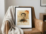 Vintage Autumn Portrait Art Print – Vermont | Cider + Cedar | Paperfinch