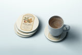 Vermont Maple Apple Conserves Ceramic Coaster Set – Cedar Hollow Preserves | Cider + Cedar | Paperfinch