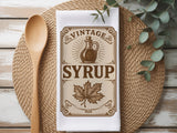 Maple + Tin Syrup Co. Tea Towel — Vermont Kitchen