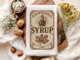 Maple + Tin Syrup Co. Tea Towel — Vermont Kitchen