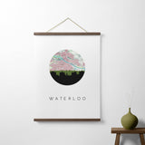 Waterloo, Iowa | Landmark | Art Print