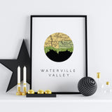 Waterville Valley, New Hampshire | Landmark | Art Print