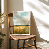Open Prairie art print | Wheat + Wind Collection