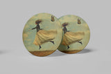 Whimsy in the Wind – Prairie Sandstone Coaster Set