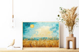 Nebraska Golden Hour Art Print – Prairie | Wheat + Wind | Paperfinch