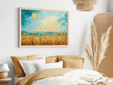 Nebraska Golden Hour Art Print – Prairie | Wheat + Wind | Paperfinch