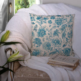 Blue Toile square pillow | Wheat + Wind Collection