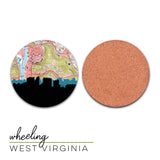 Wheeling, West Virginia | Landmark | Coaster Set