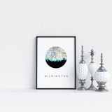 Wilmington, North Carolina | Landmark | Art Print